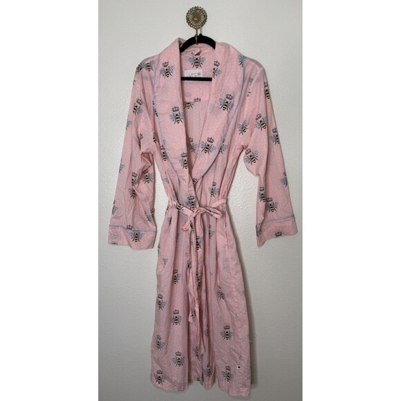 The Cat’s Pajamas Queen BEE Cotton Robe Hive Size M/L - Picture 2 of 7